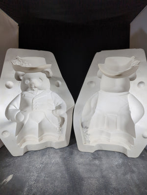 CM0127 - J1251 Clay Magic Father Christmas Bear