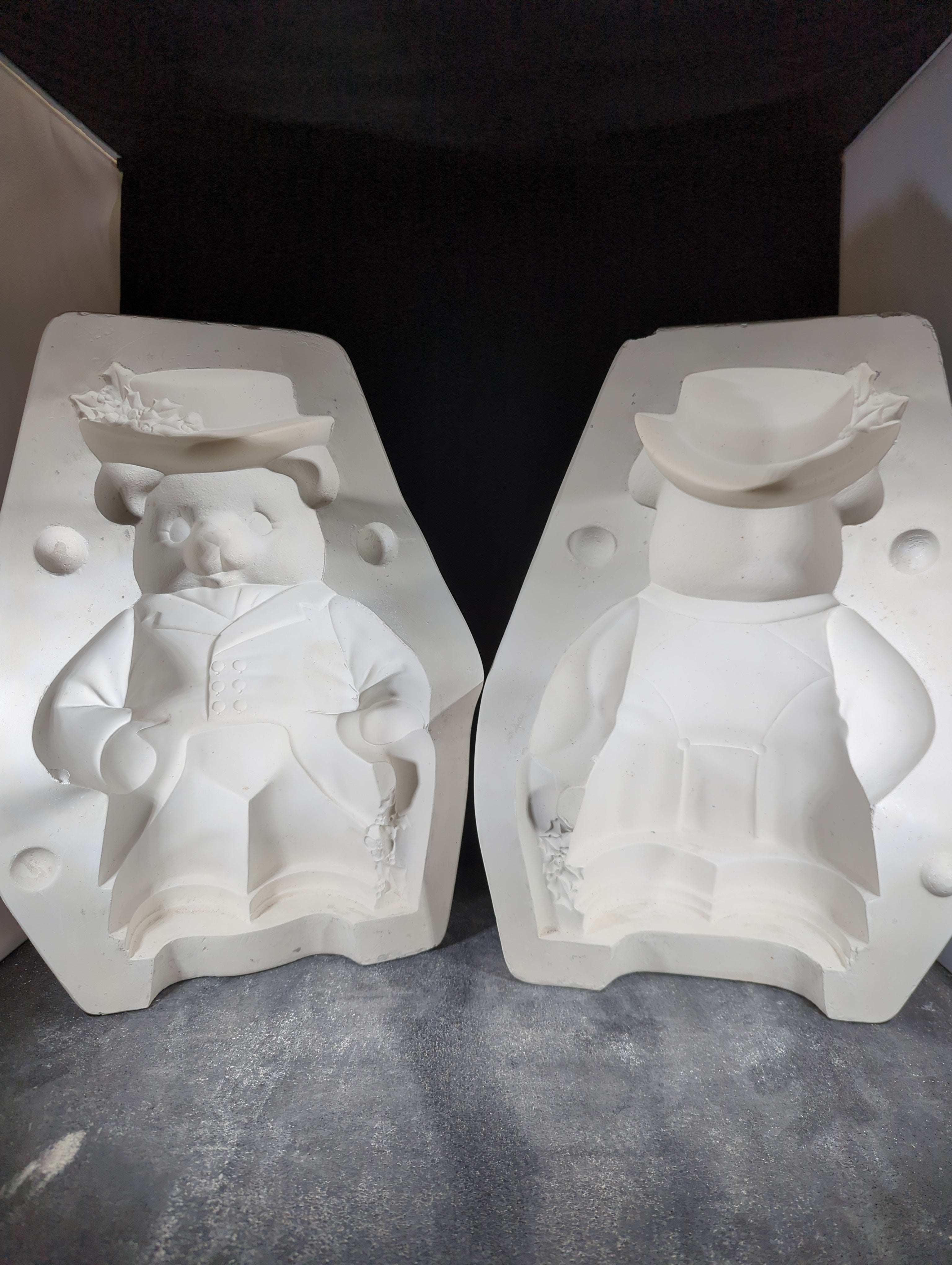 CM0127 - J1251 Clay Magic Father Christmas Bear