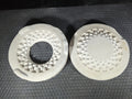 Unknown Ashtray Small plaster casting mold with candle holder design, listed as used, good condition