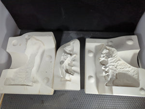 CM0912 - M-162 Trenton Molds Persian Cat and Kitten Planter