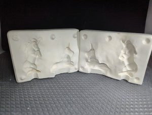 CM0553 -617 Ingmar Molds - 2 Unicorns