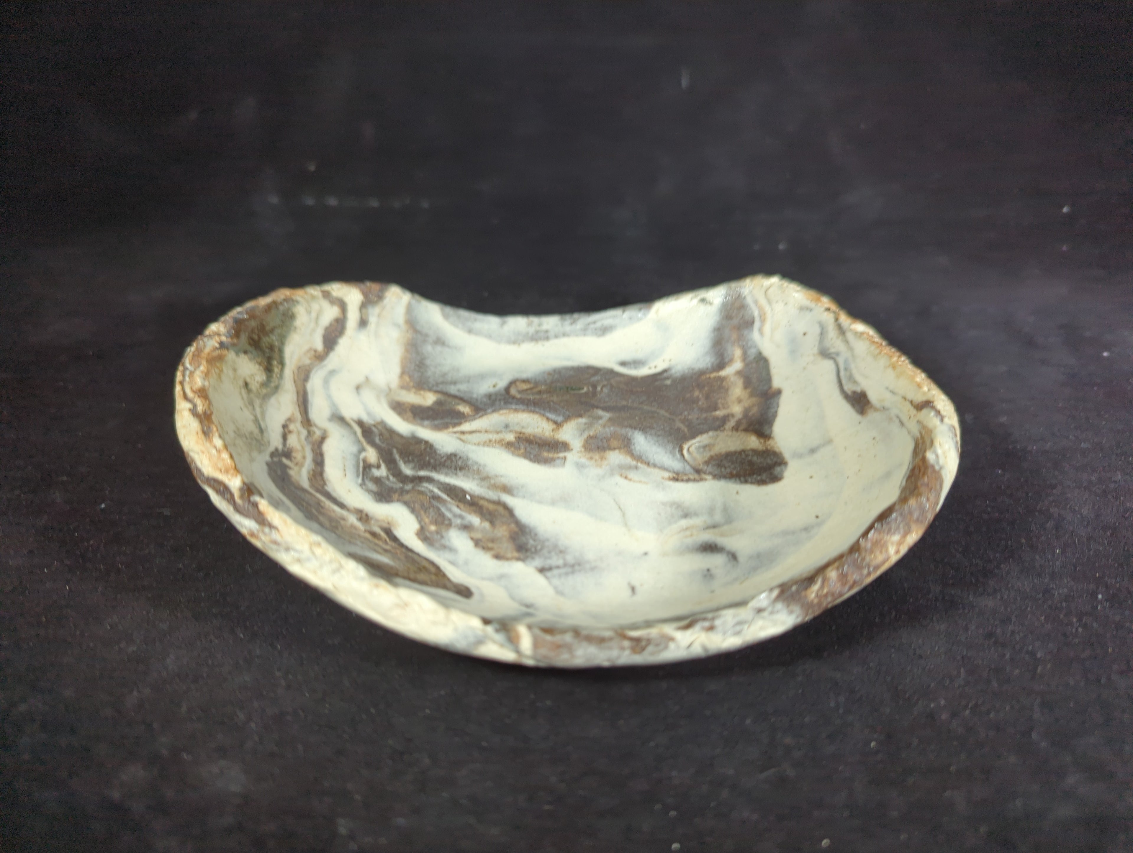 CMA0084 - Marbled Candle Holder/ Valet Tray by Lynae