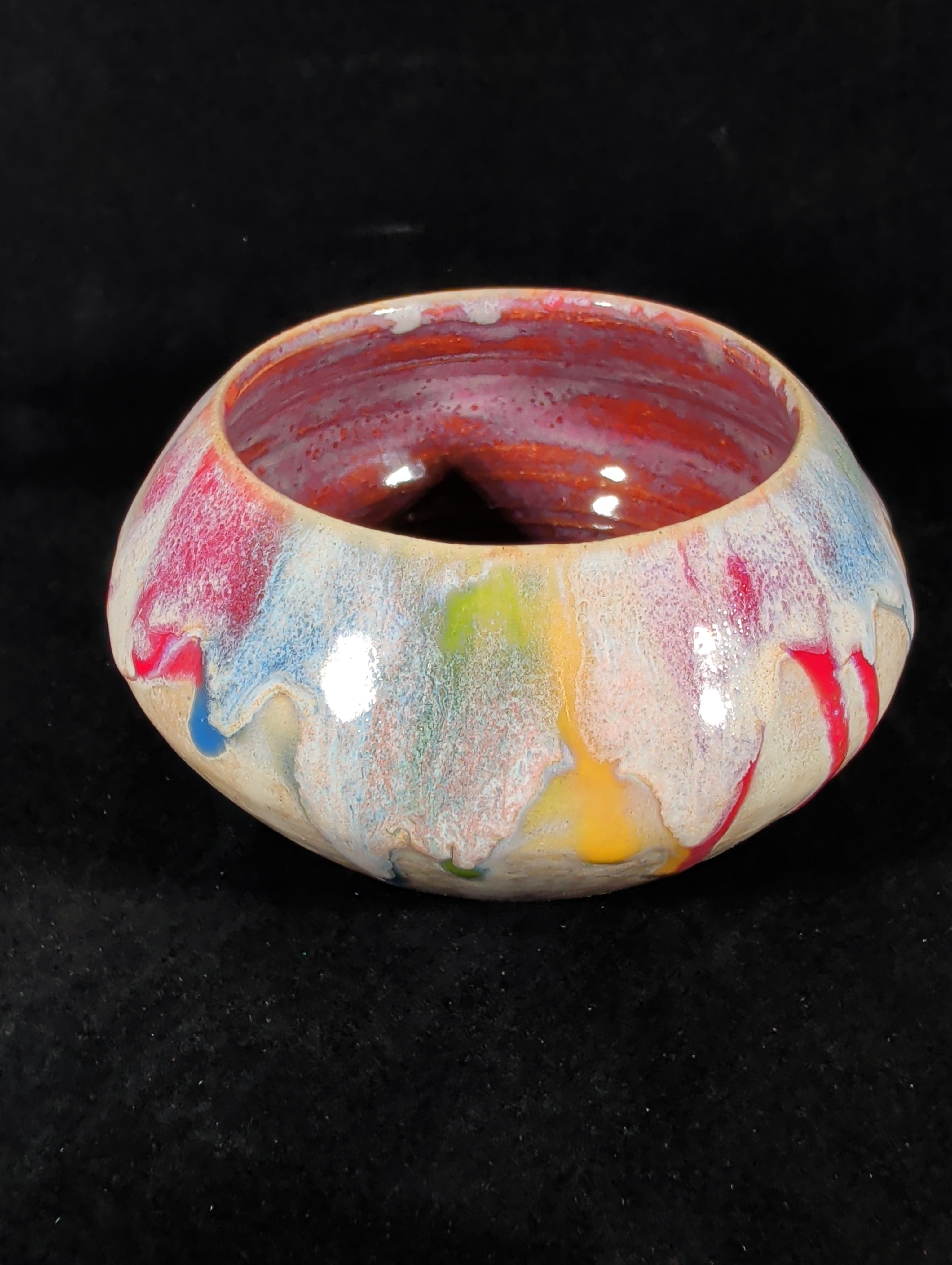 CMA0014 - Small Rainbow Bowl by Abby