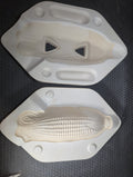 DM-303 Duncan Corn Dish plaster casting mold, listed as used, great condition