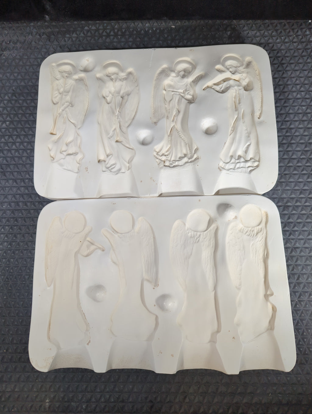 CM1310 - 227 Teddy Bear Molds 3 Angel Ornament Mold