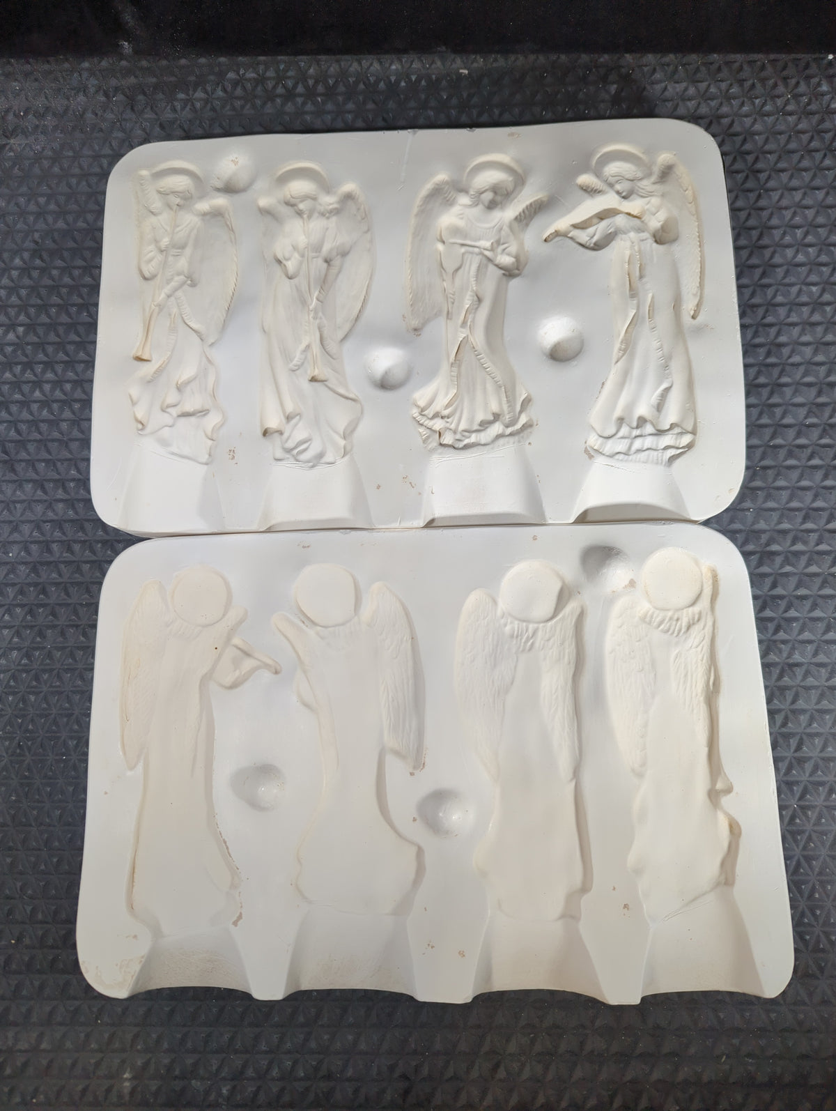 CM1310 - 227 Teddy Bear Molds 3 Angel Ornament Mold