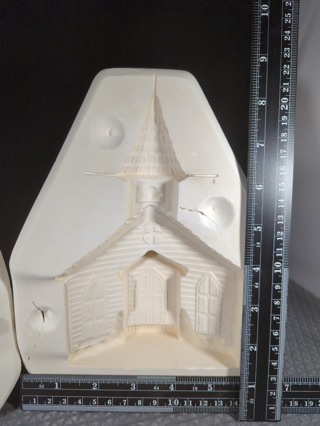 CM1233 -S-3563 Scioto 6" Lightable Church Votive Mold