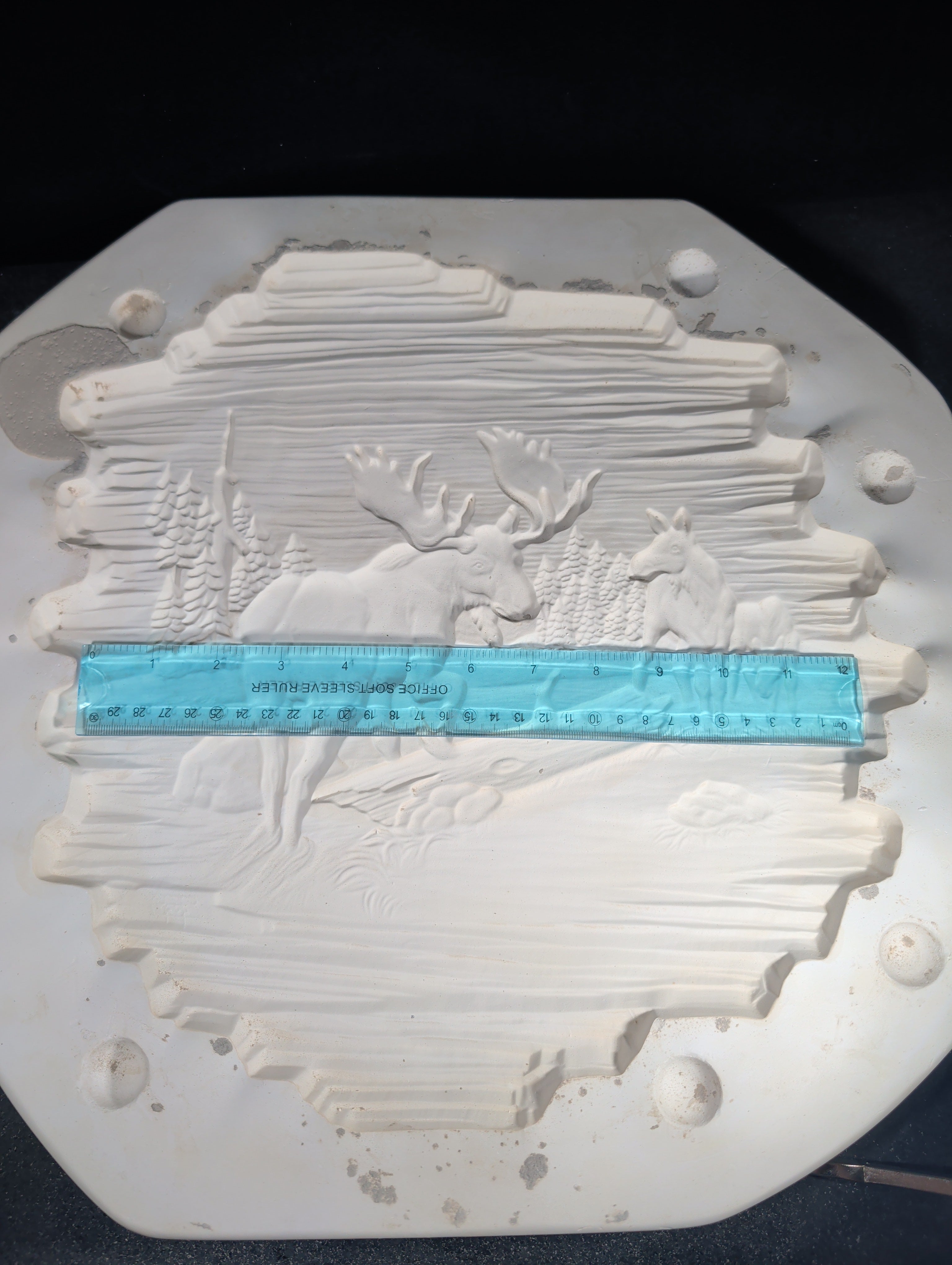 CM0129 - 5204 Macky Moose Wildlife Plaque