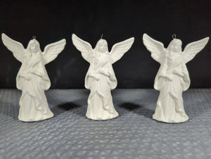 CM1489B - 3.5" T Angel Ornament Bisque Low Fire Group B