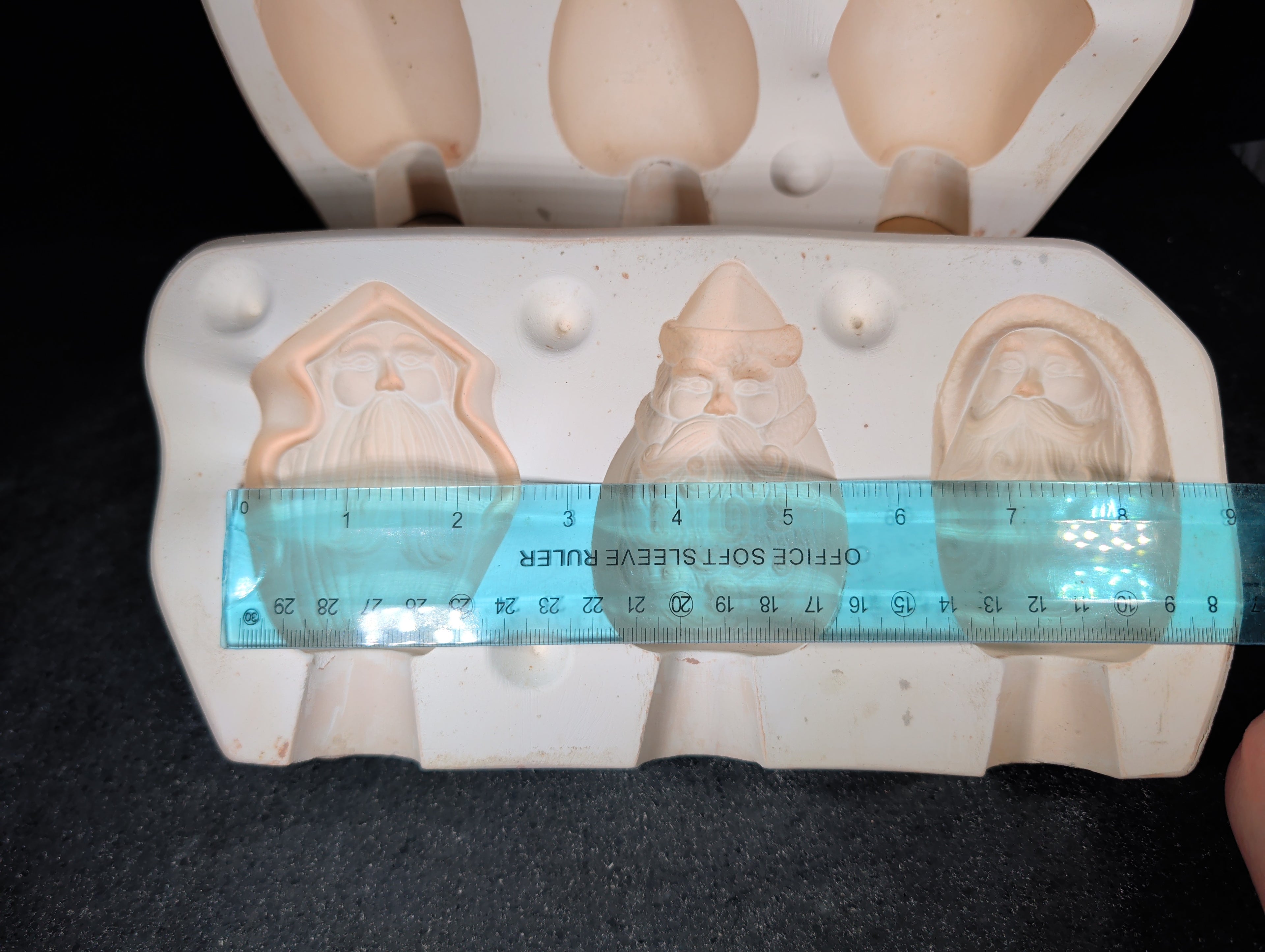 CM0064 - S-2292 SCIOTO 3 Roly-Poly Santa Orns.