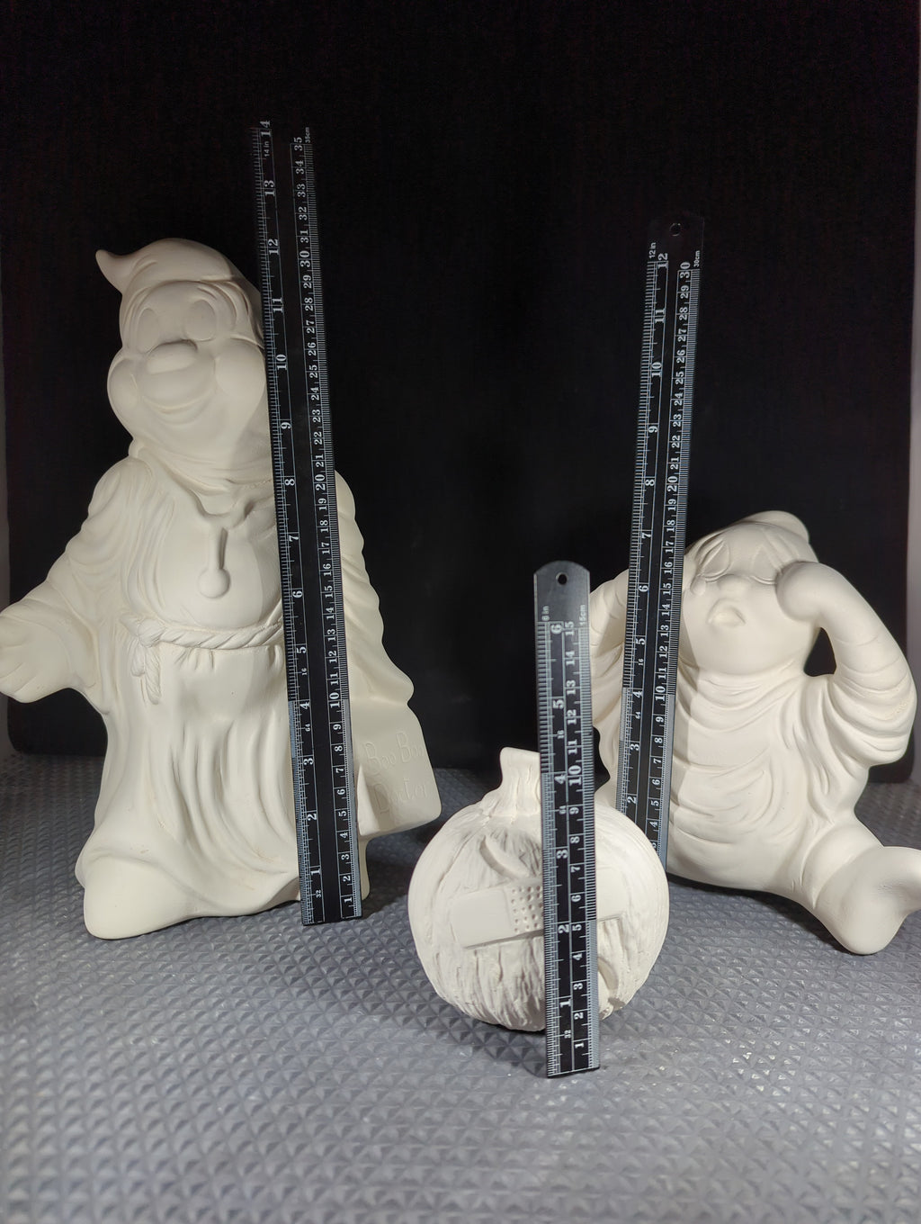 CM1490B - Boo Boo Ghost Low Fire Bisque Set (3Pcs)