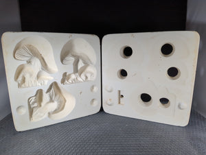 CM1498 - DM-441A Duncan Mushroom Wall Decor Mold **Rare**