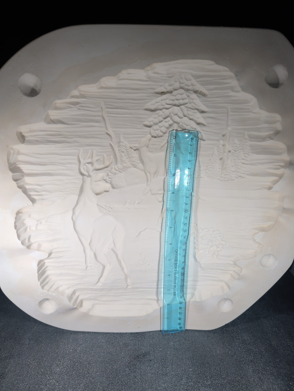 CM0128 - 5205 Macky Deer Wildlife Plaque