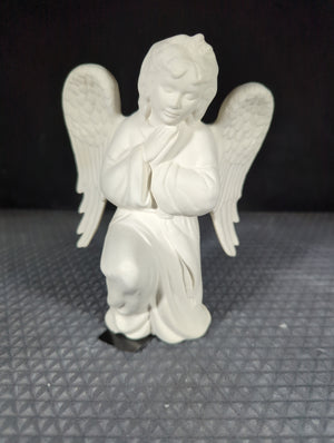 CM1487B3 - Kneeling Angel Low Fire Bisque