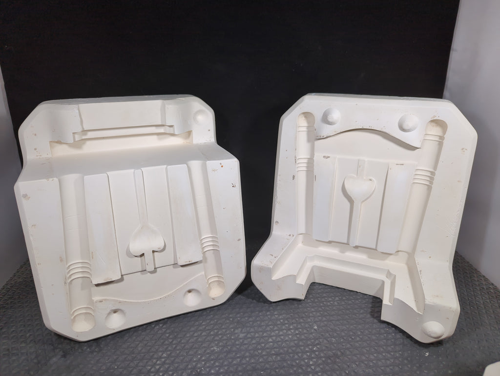 CM1330 - S-992 & S-994 Scioto 8.5" Rocking or Straight Chair (3Pcs) Mold