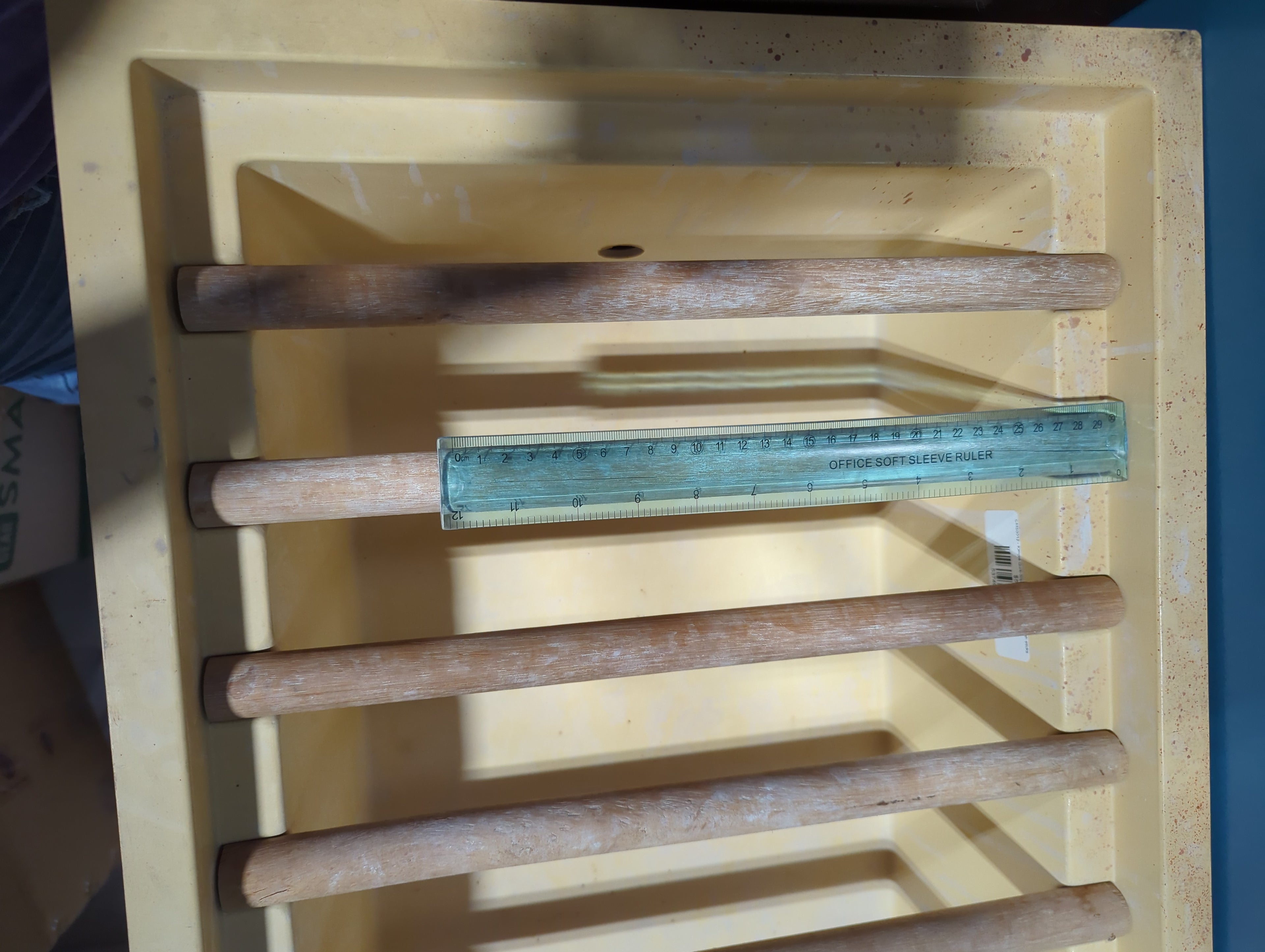 CMS0012 - Kimple Quik-Slip Vintage Porting table with sticks