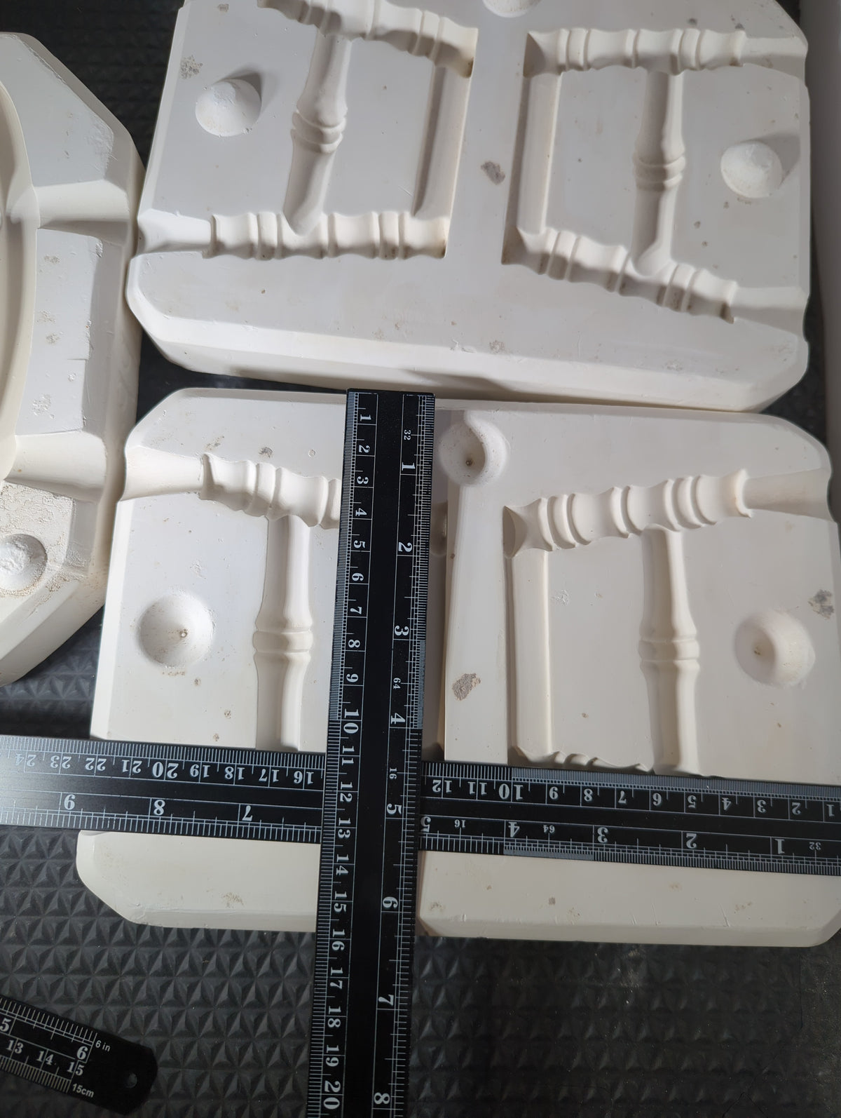 CM1330 - S-992 & S-994 Scioto 8.5" Rocking or Straight Chair (3Pcs) Mold
