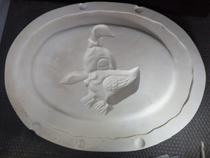 CM0812 - 341 OS Giant Duck/Goose Platter