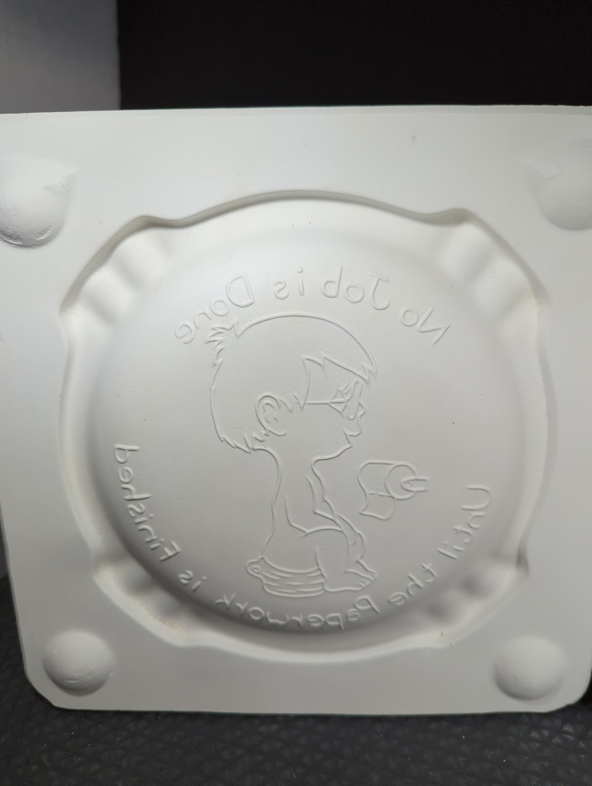 CM1525 - H1893 Holland Paperwork Plate/ Ashtray Mold