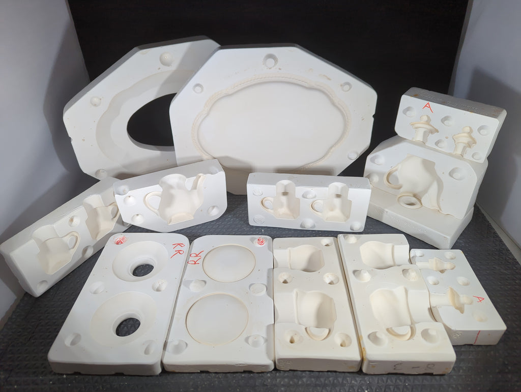 CM1288 - CC-501 A-E Cross Country Molds Miniature Tea Set (6 Pcs) Molds