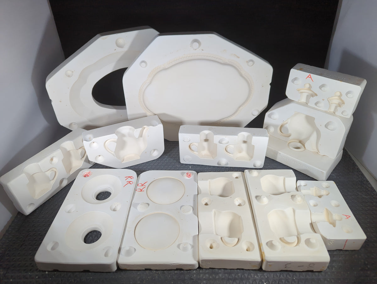 CM1288 - CC-501 A-E Cross Country Molds Miniature Tea Set (6 Pcs) Molds