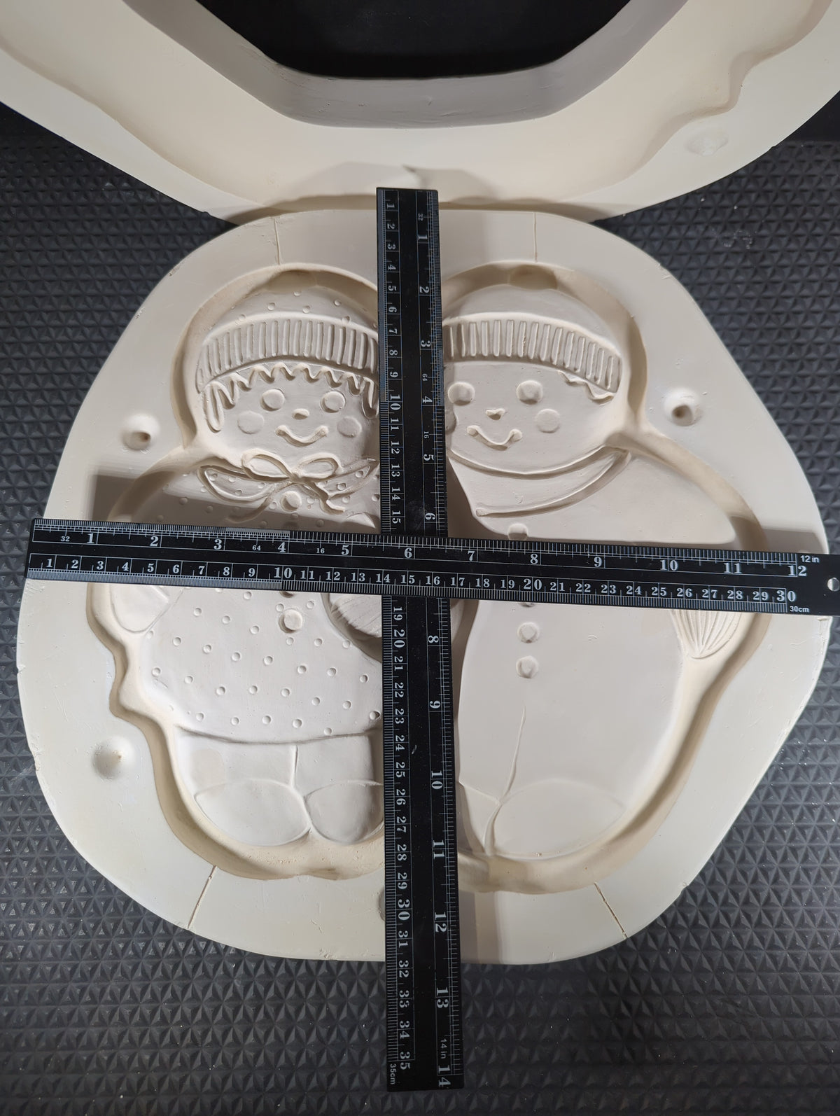 CM1543 - C-2562 Ceramichrome Gingerbread Tray Mold