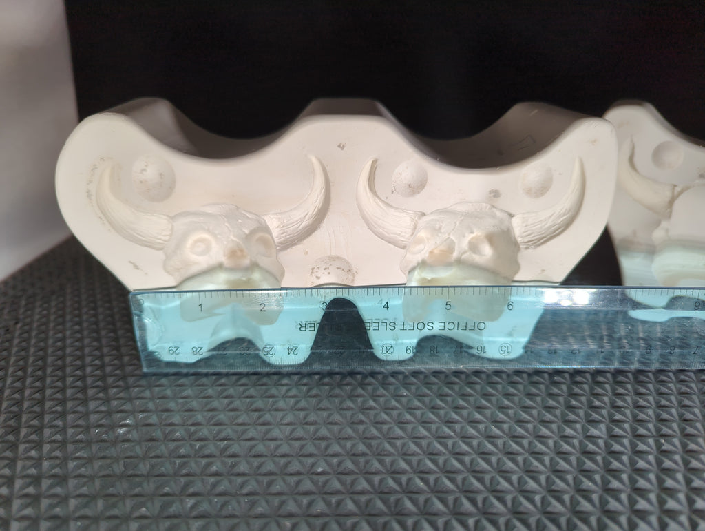 CM0330 - NM-2147 Nowell's Steer Skull Napkin Rings