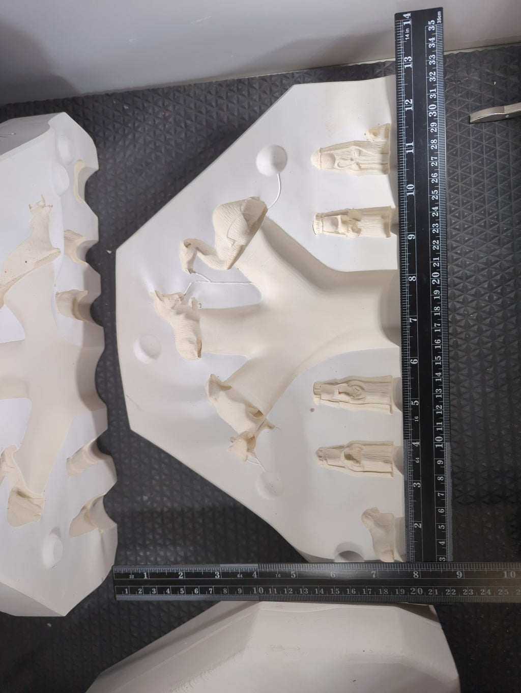 CM1224 -1405 & 1406 Duncan Complete Mini Nativity Set Molds (2 Pcs)