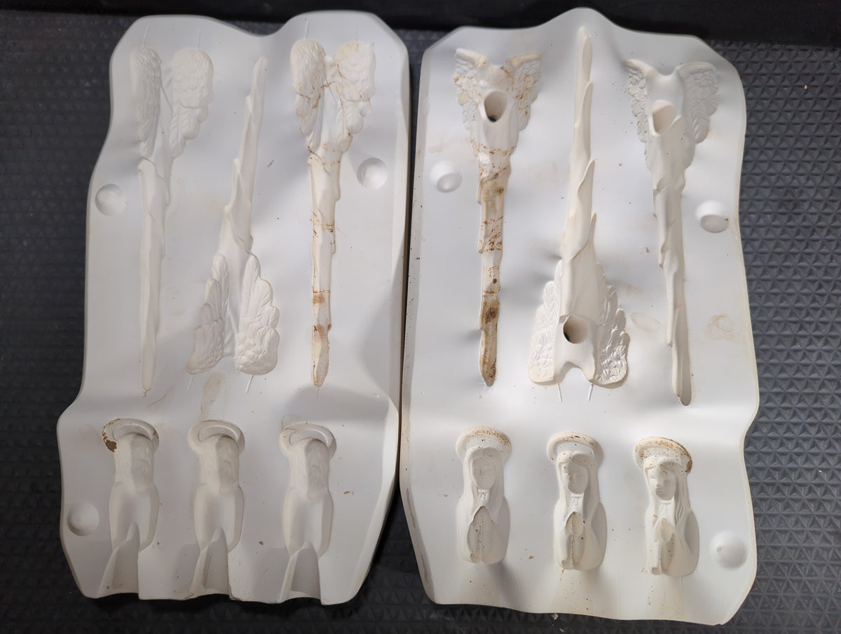 CM1520 - S-2268 Scioto 3 Angel Icicles (Praying) Mold