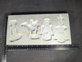 CM1344 - 432 SK Potteries Ornament 4 Open Pour Nativity and Praying Boy Mold