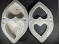 DM 427 Duncan Heart Shaped Box with Rose Lid plaster casting mold, used, great condition