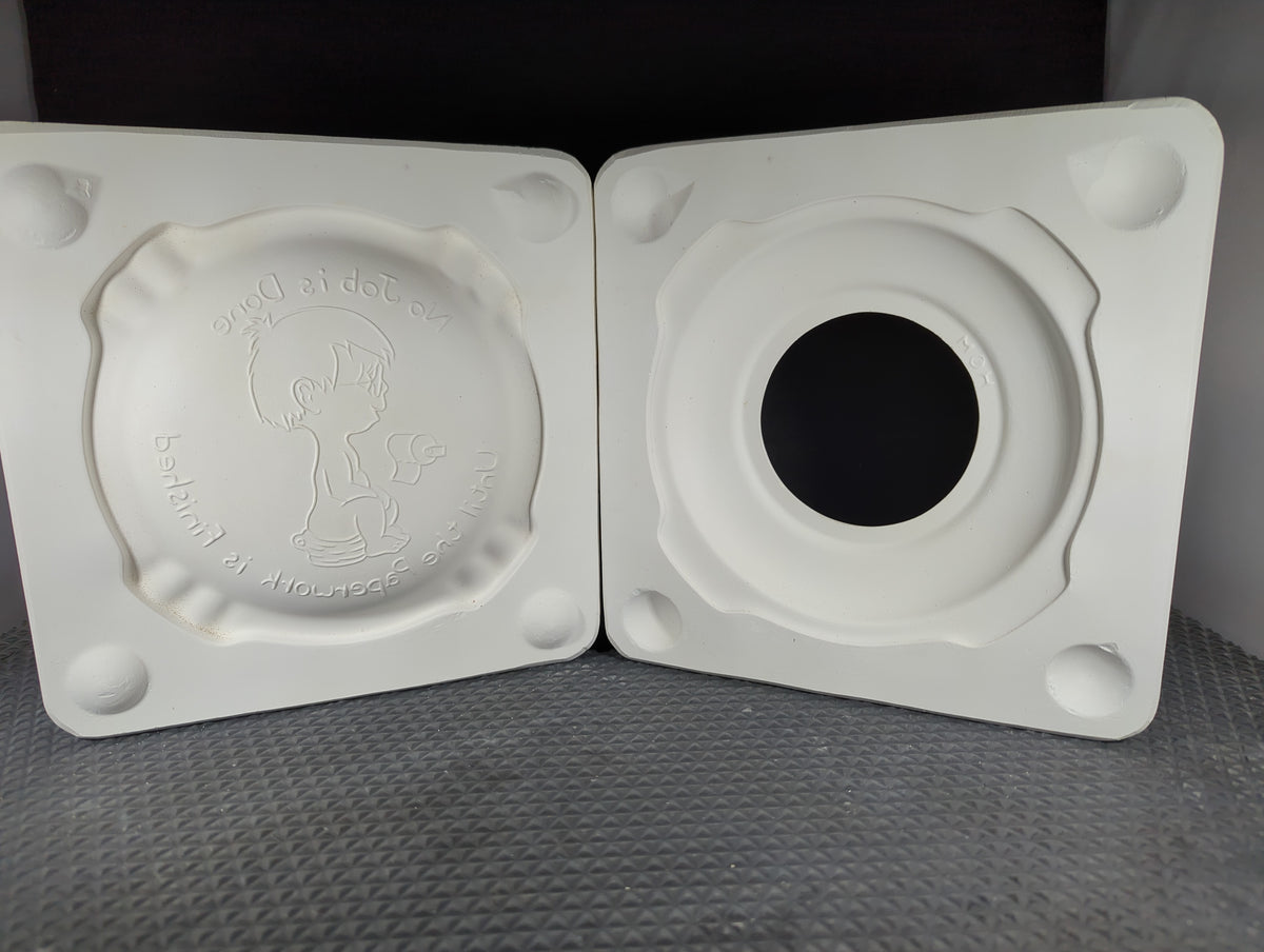 CM1525 - H1893 Holland Paperwork Plate/ Ashtray Mold