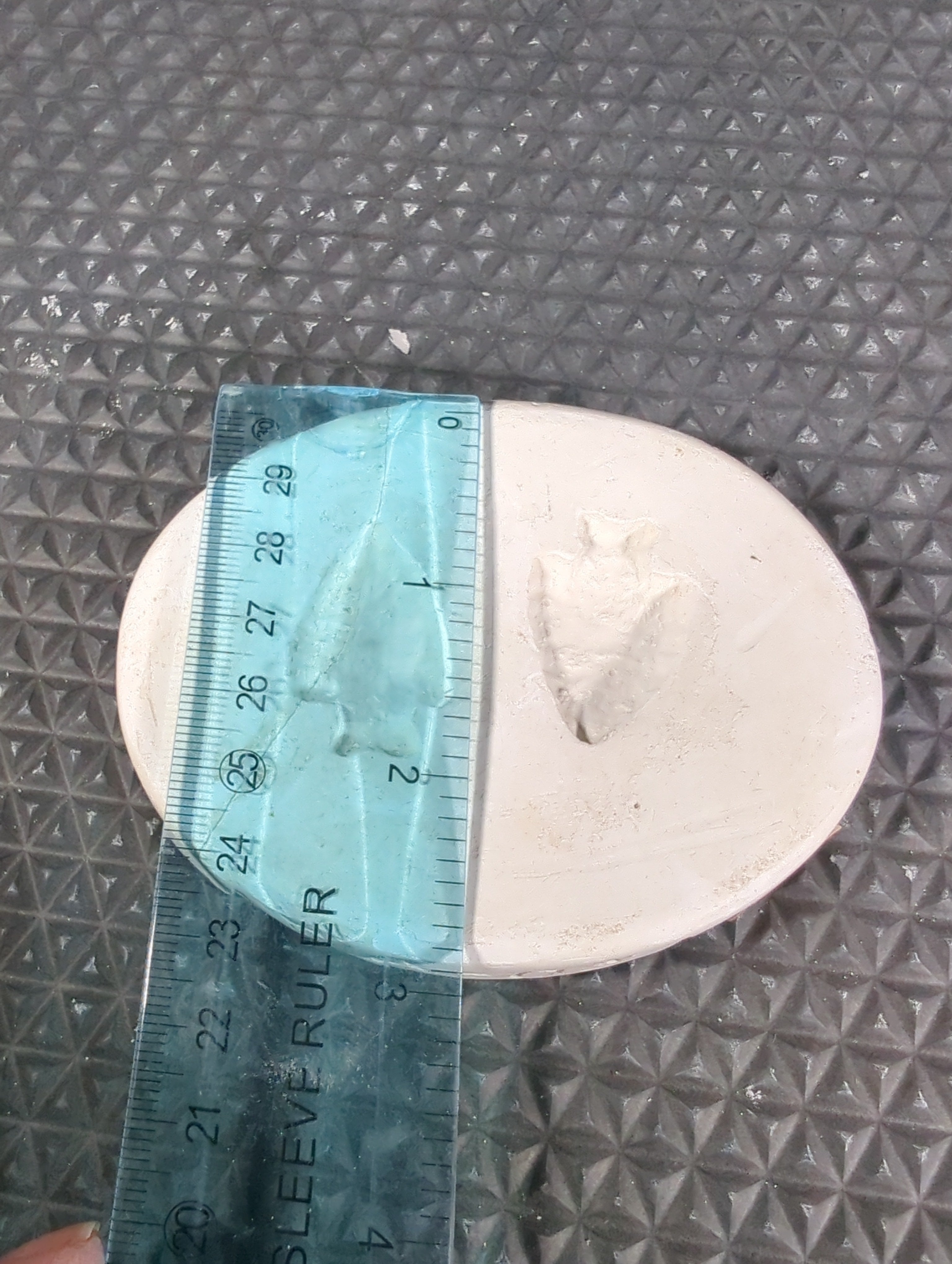 CM0395- CA-05 Two Arrow Heads Press/ Sprig Mold