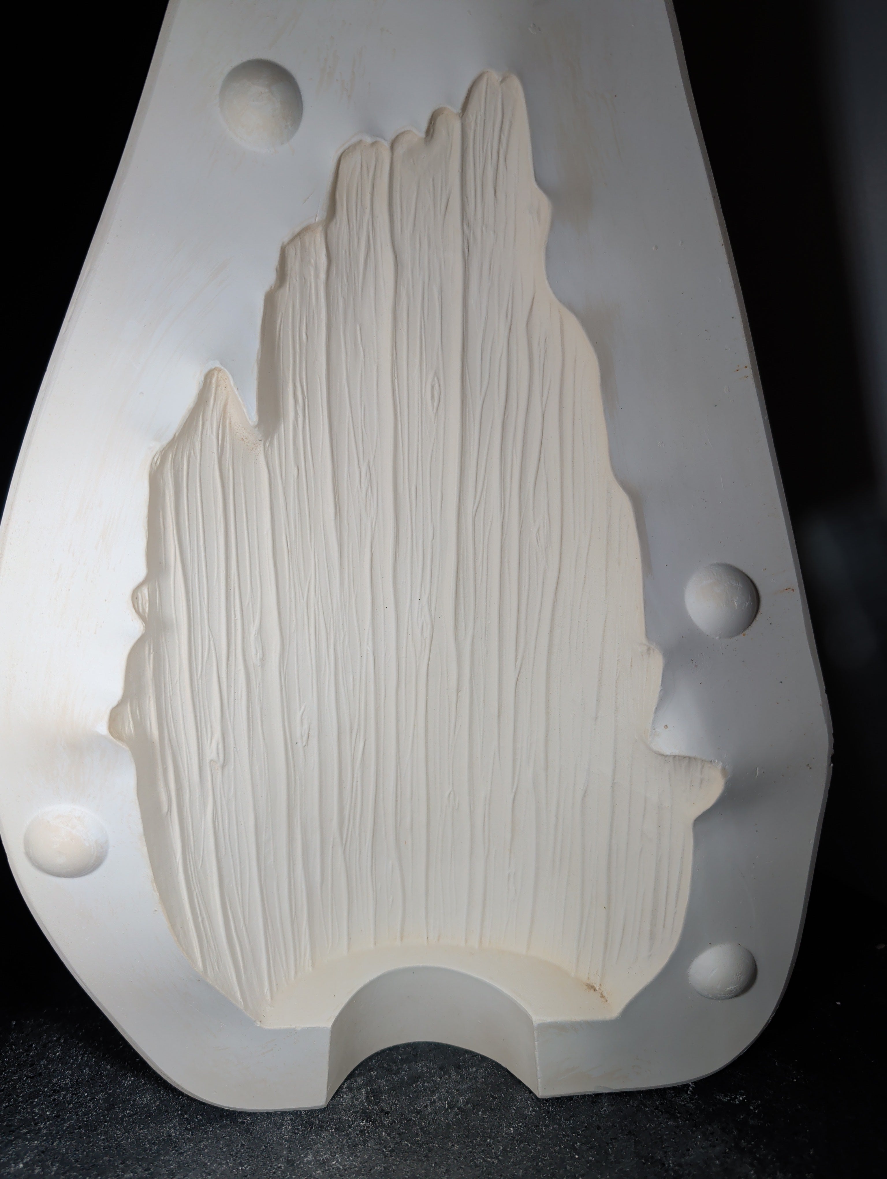 CM0080 - 2157 Kimple Carved Santa Head