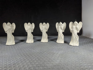 CM1489B - 3.5" T Angel Ornament Bisque Low Fire Group D