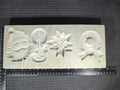 CM1349 - 462 SK Potteries Ornament (4) Open Pour Christmas Mold