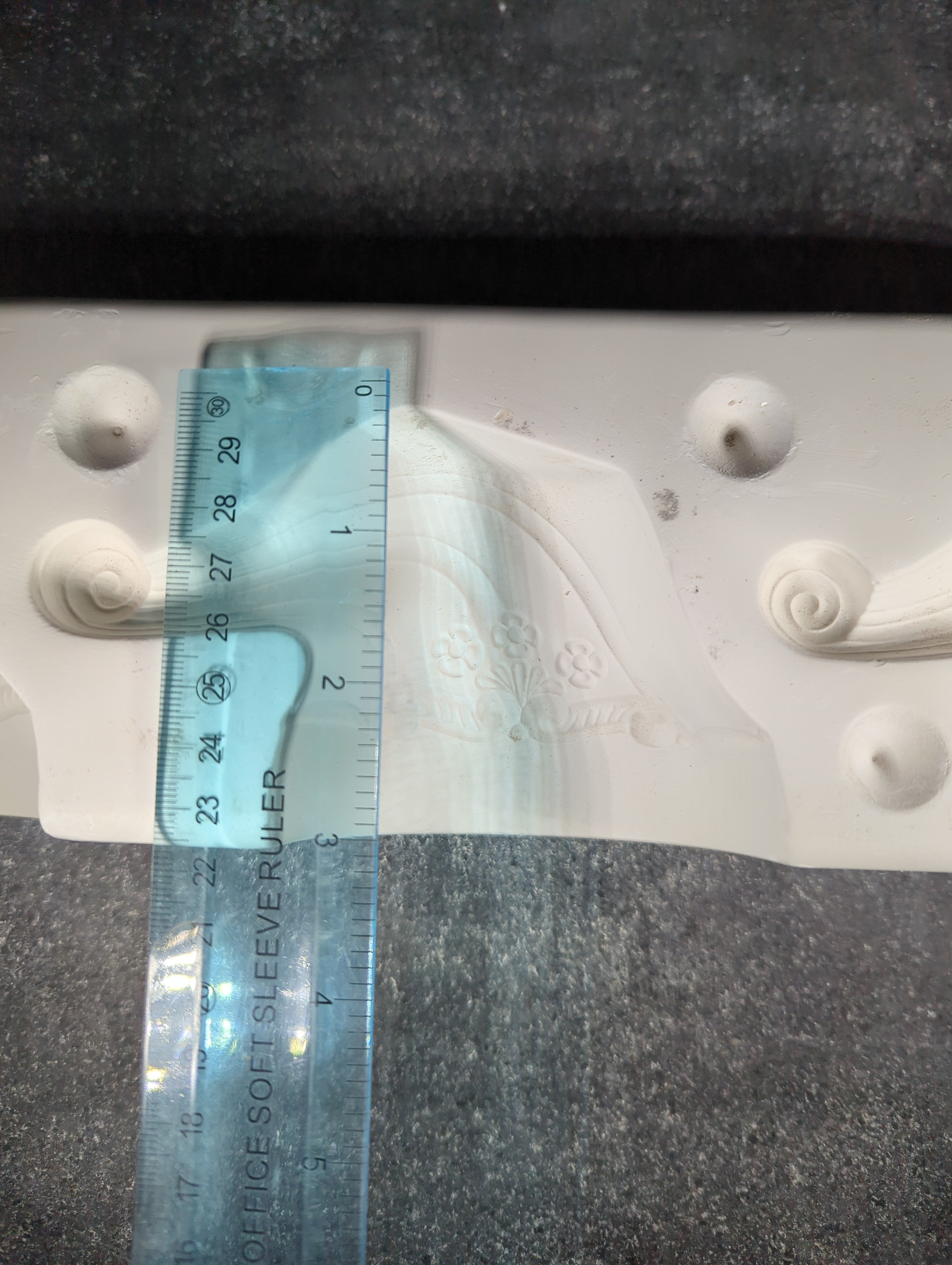 CM0091 - D-789 Dona's Three Mini Carved Victorian Cornucopias