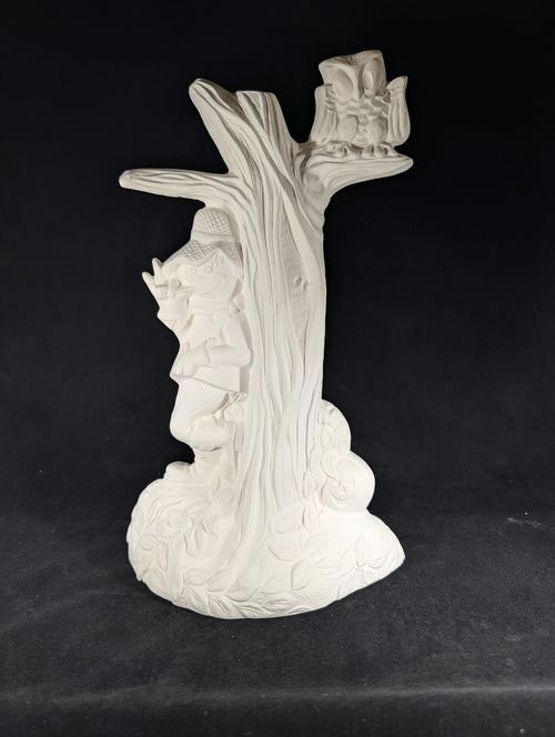 CM0144B - Cone 6 Bisque 341 Kimple Halloween Tree 14" Tall