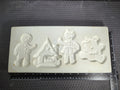 CM1319 -  434 SK Potteries Open Pour (4) Ornaments Mold
