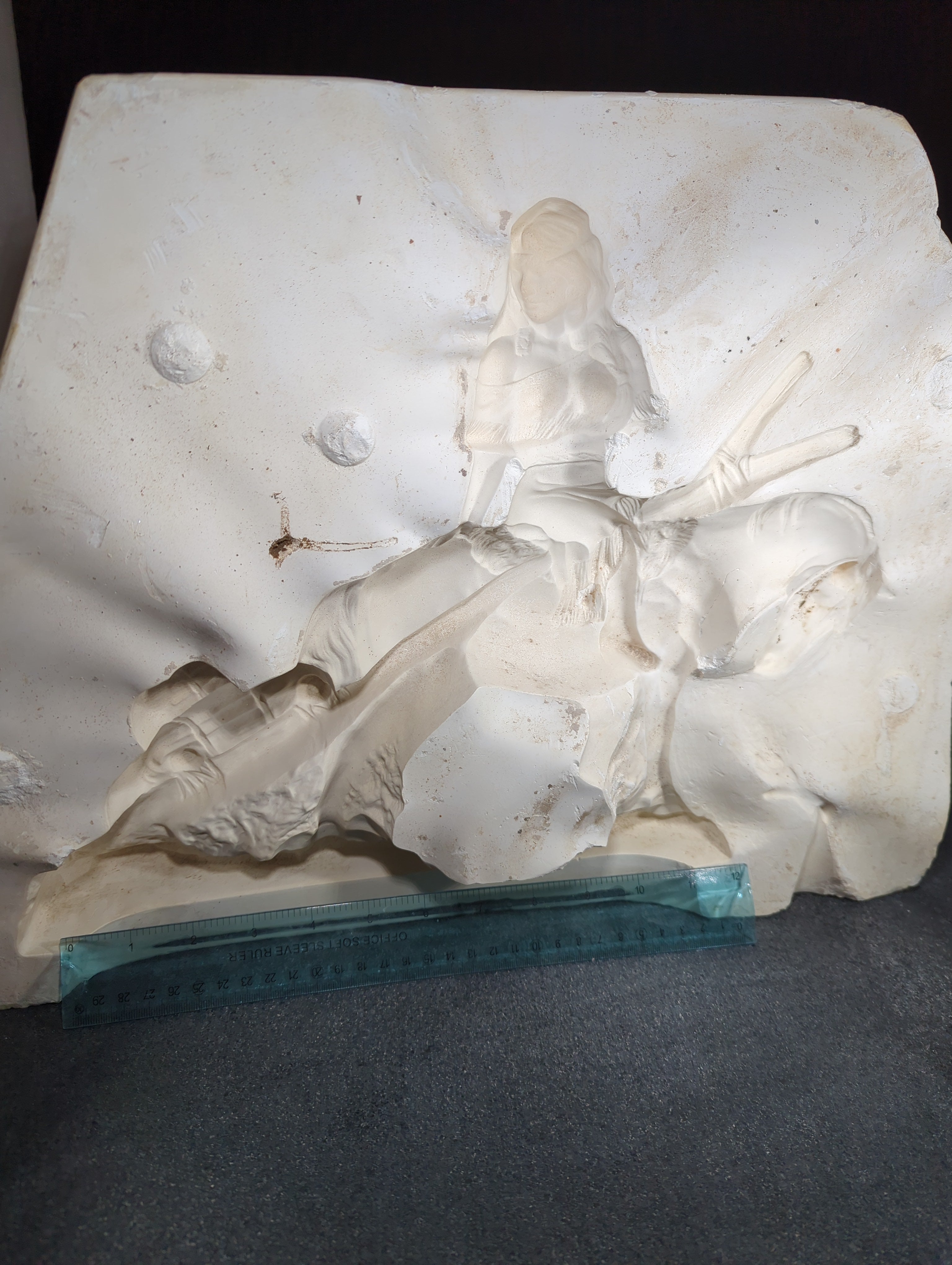 CM0145 - 1127 Doc Holliday Indian Girl W/ Travois