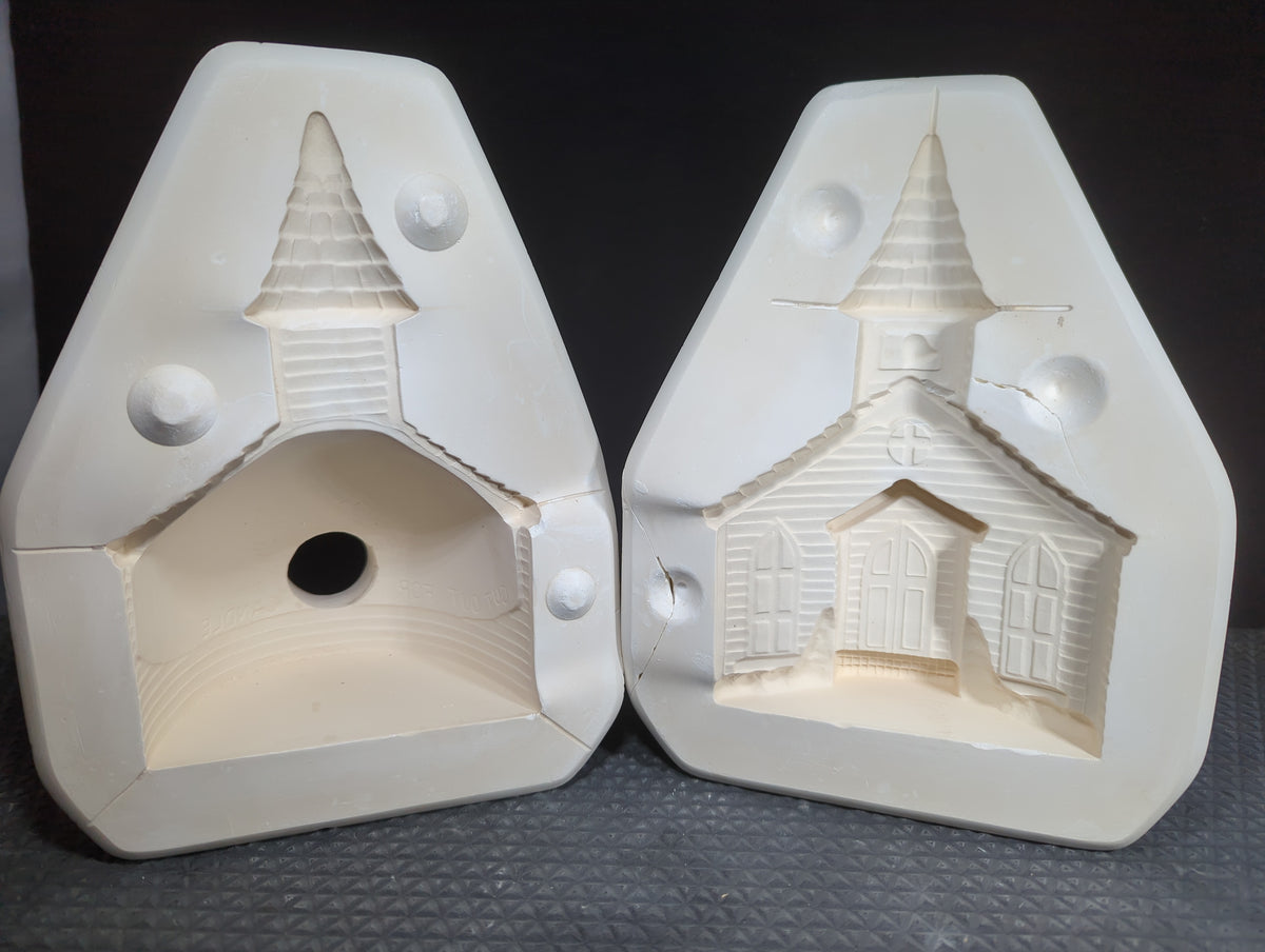 CM1233 -S-3563 Scioto 6" Lightable Church Votive Mold