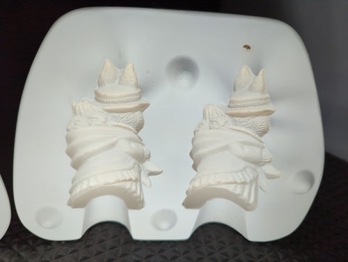 CM0193 - C-2481 Ceramichrome Mama and Baby Bunnies