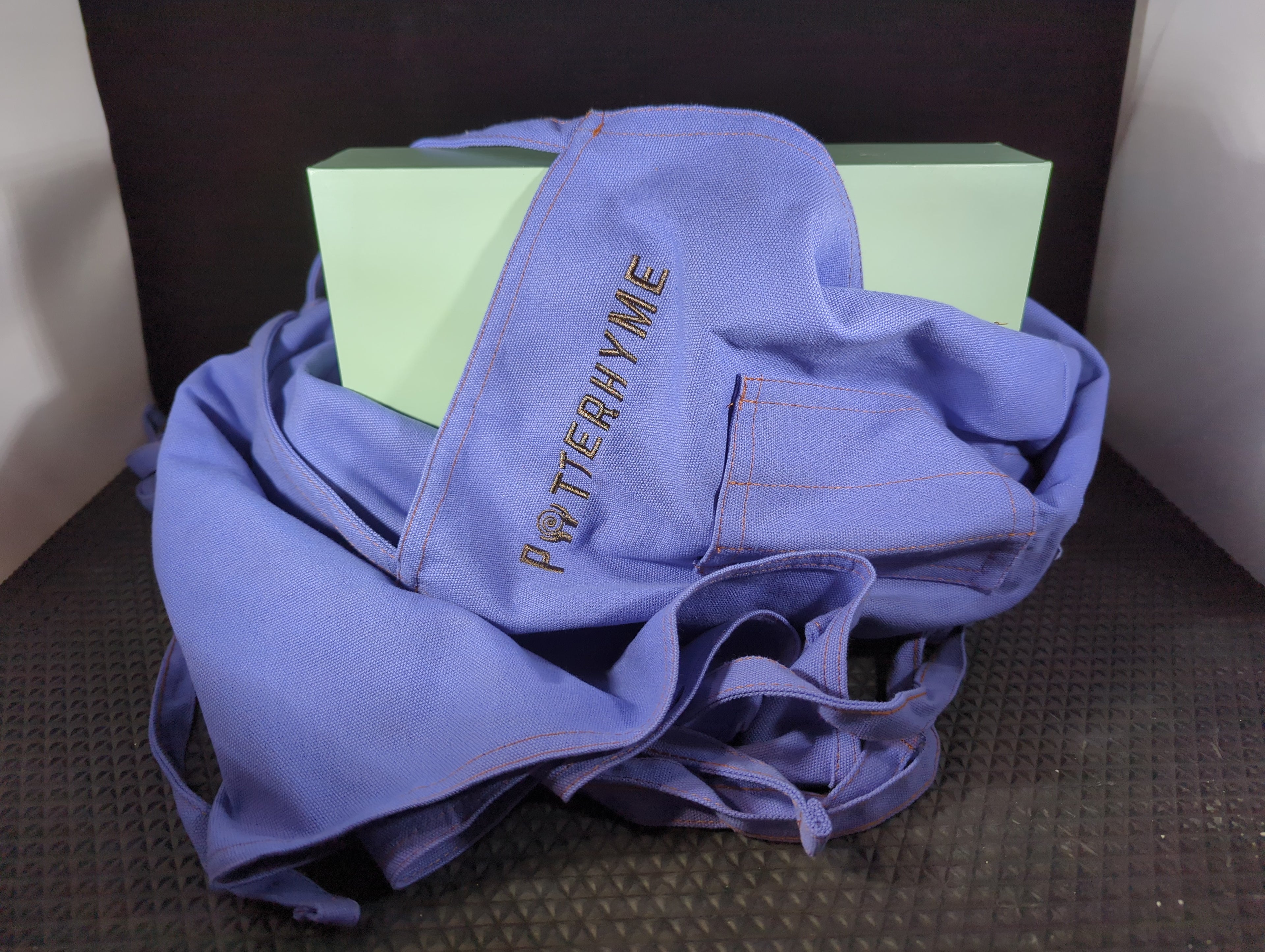 CMS0015 - Potterhyme Full Coverage Pottery Apron Split Leg - Violet