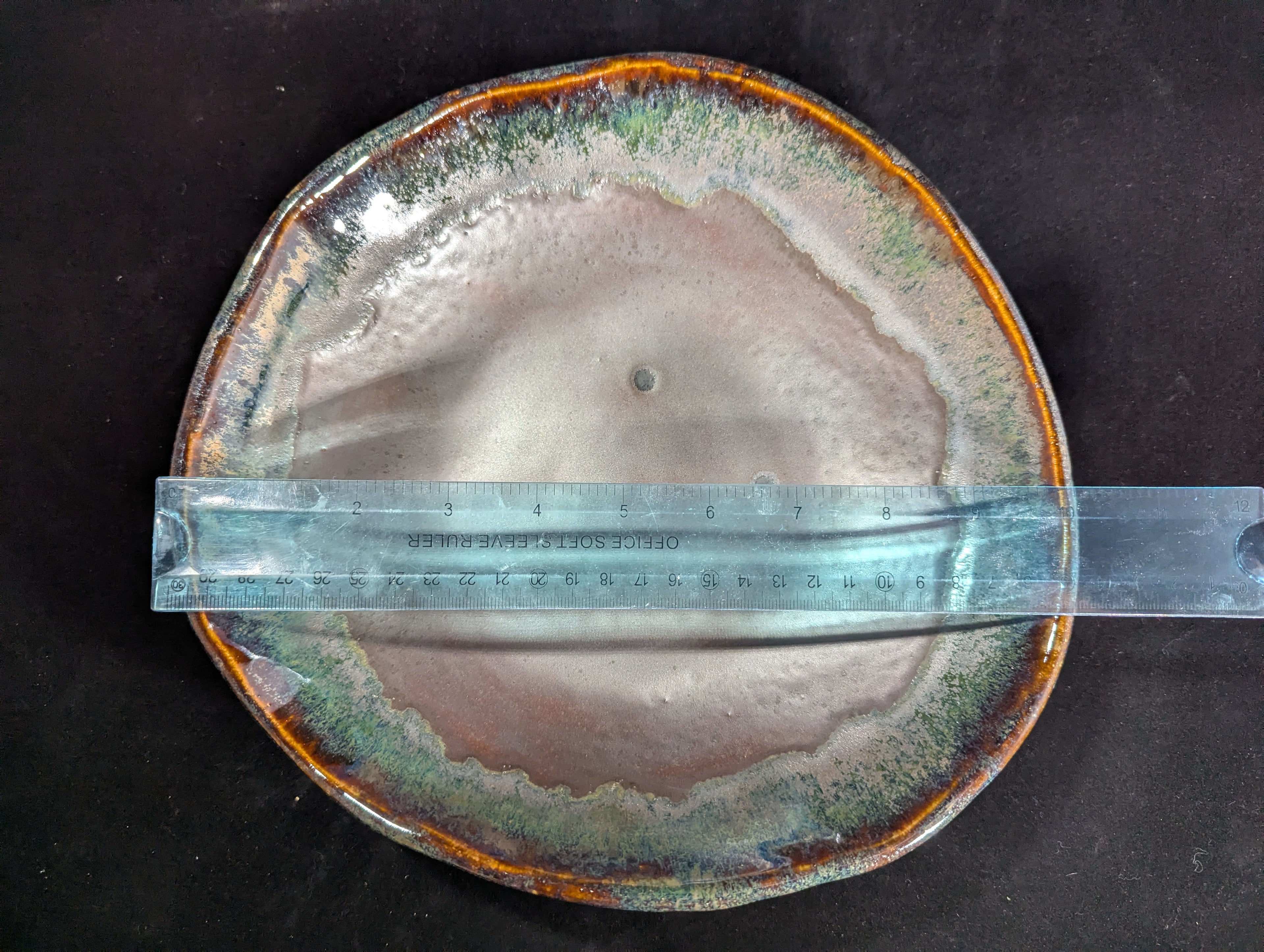CMA0054 - Brown/ Green Bowl by Lynae