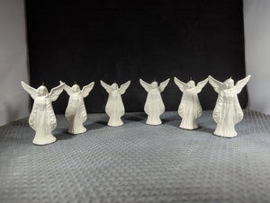 CM1489B - 3.5" T Angel Ornament Bisque Low Fire Group F