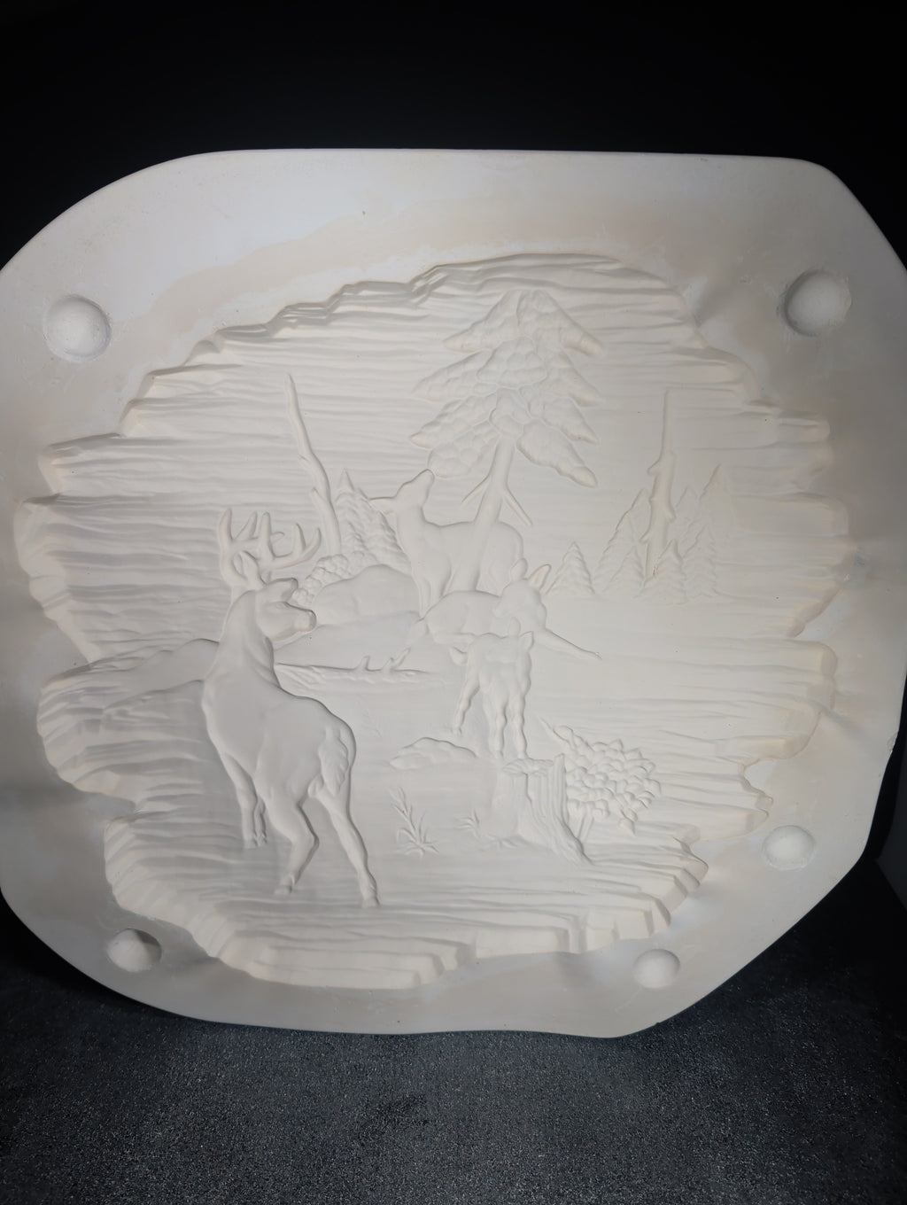 CM0128 - 5205 Macky Deer Wildlife Plaque