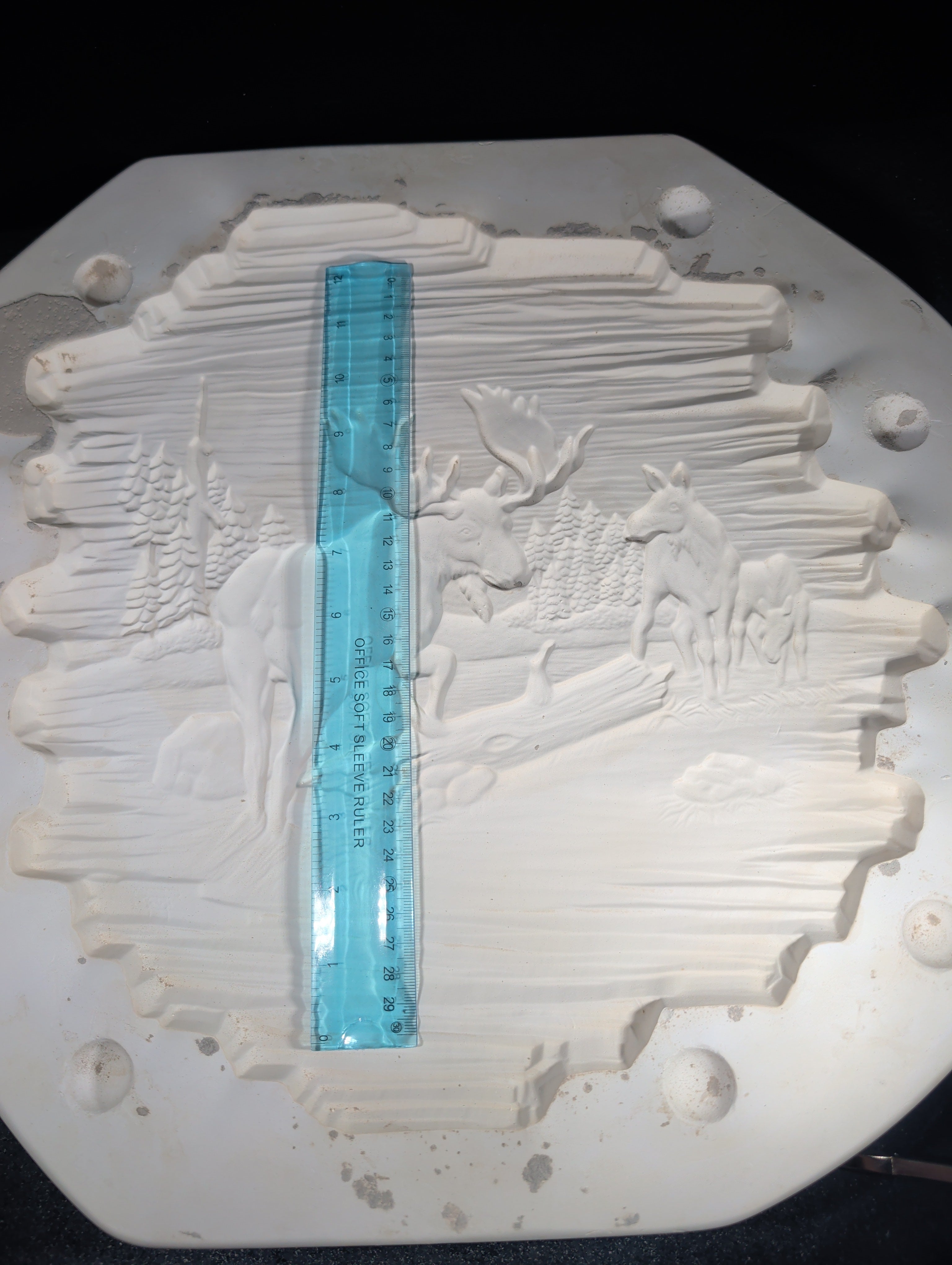 CM0129 - 5204 Macky Moose Wildlife Plaque