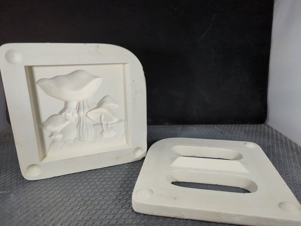 CM1363 - DM 374 Duncan Mushroom Plaque II Mold