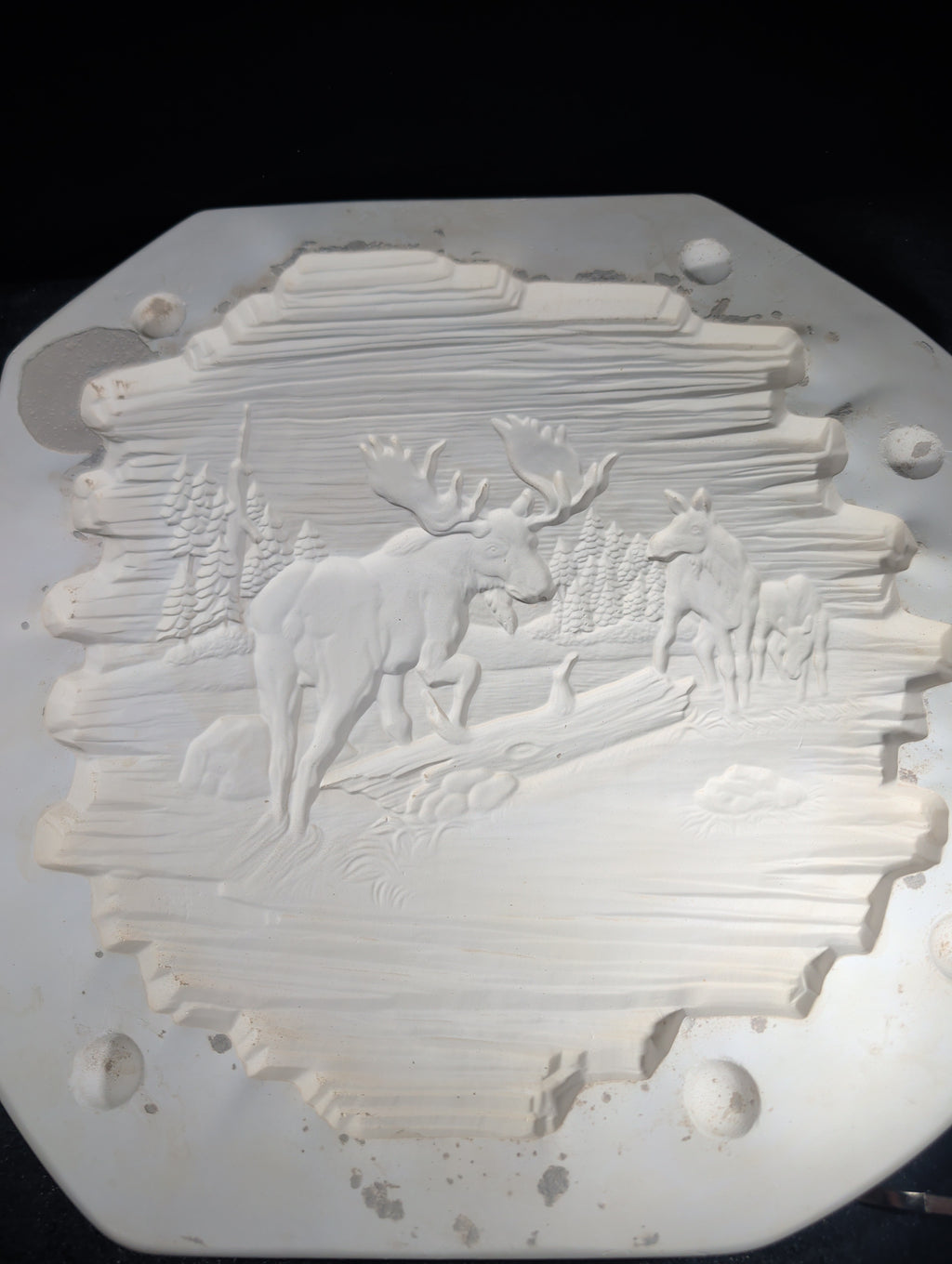 CM0129 - 5204 Macky Moose Wildlife Plaque