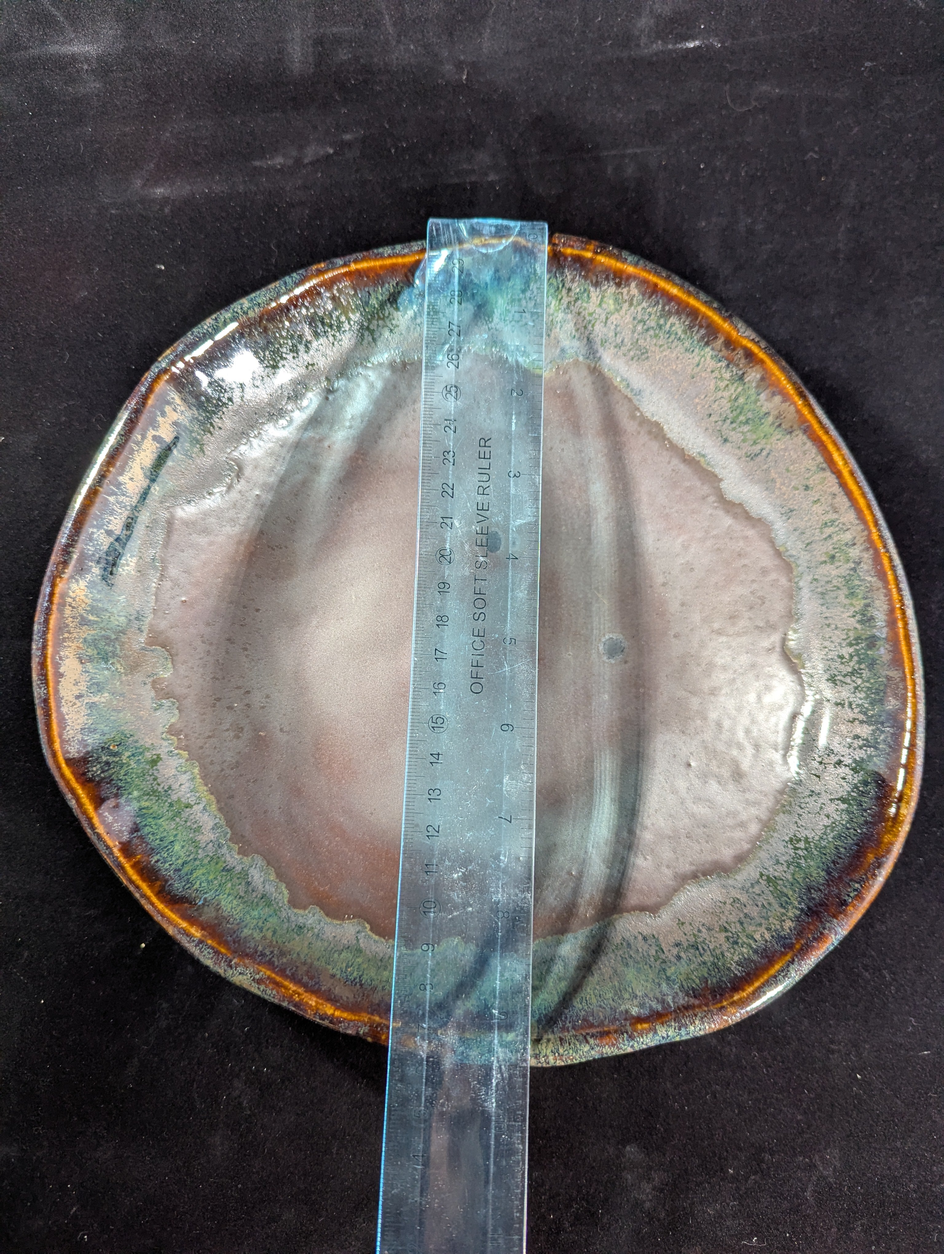 CMA0054 - Brown/ Green Bowl by Lynae